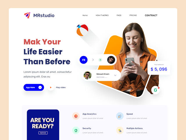 Landing Page <br> Creation